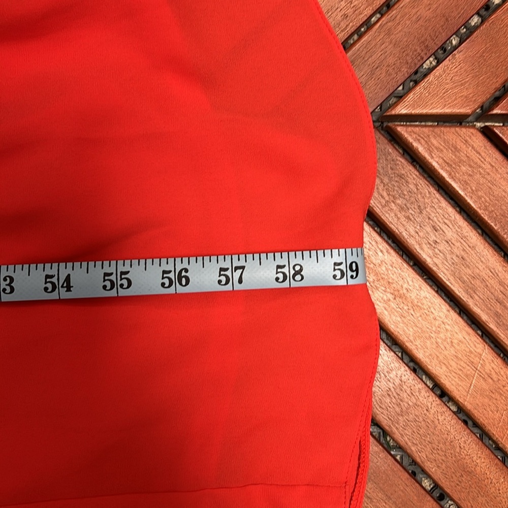 ASOS Bright Red Maxi Dress with Embellished Waist - Picture 15 of 16